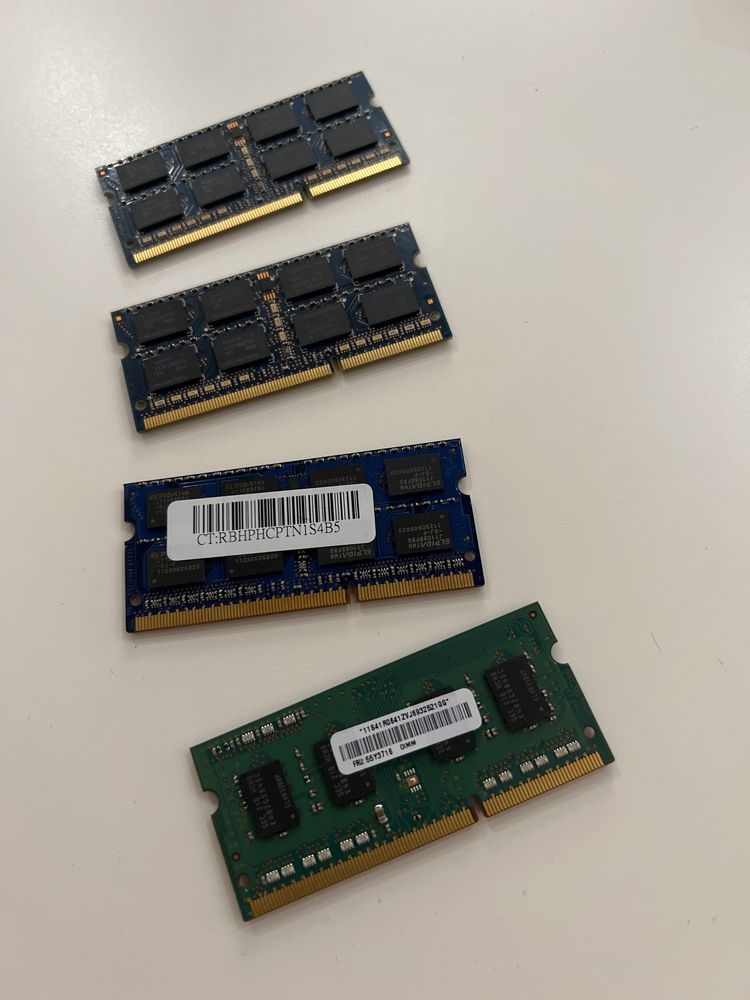 RAM DDR3 2GB x4- 100% sprawne