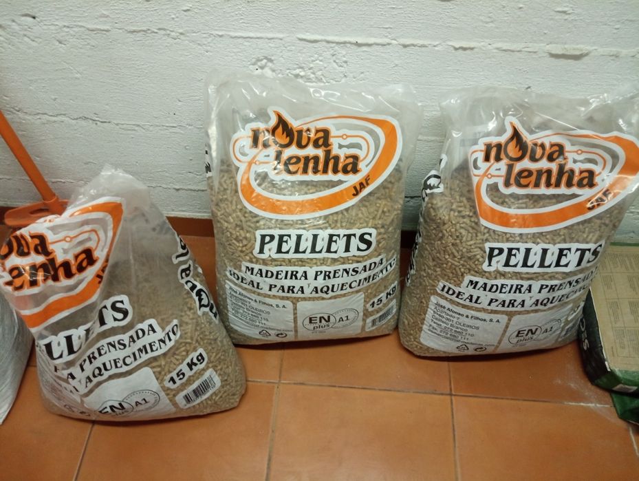 2 pacotes e meio de Pellets