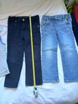 Spodnie dziewczęce jeans 110/116 2 pary Oliver girl gratis koszulka
