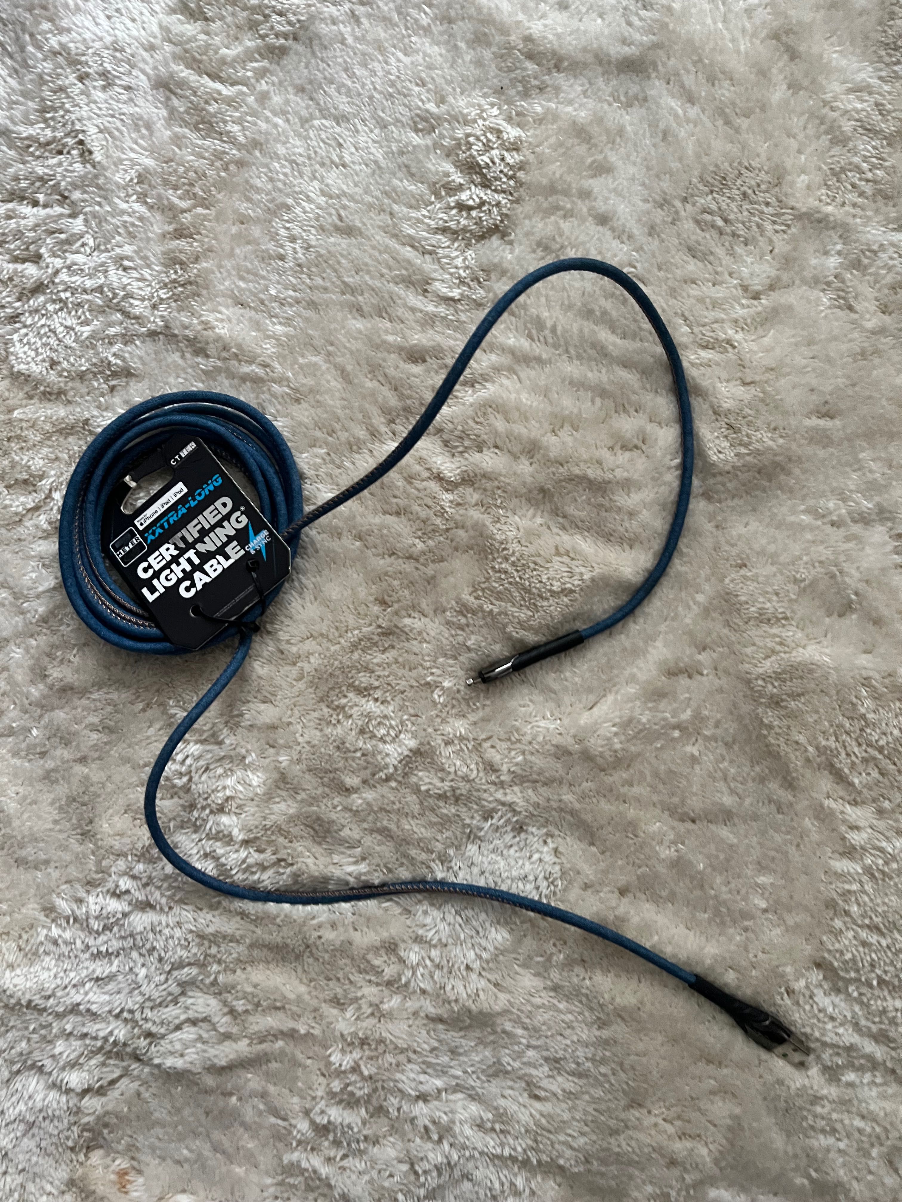 Kabel do iPhone CT TEK 3 meter nowy z metką