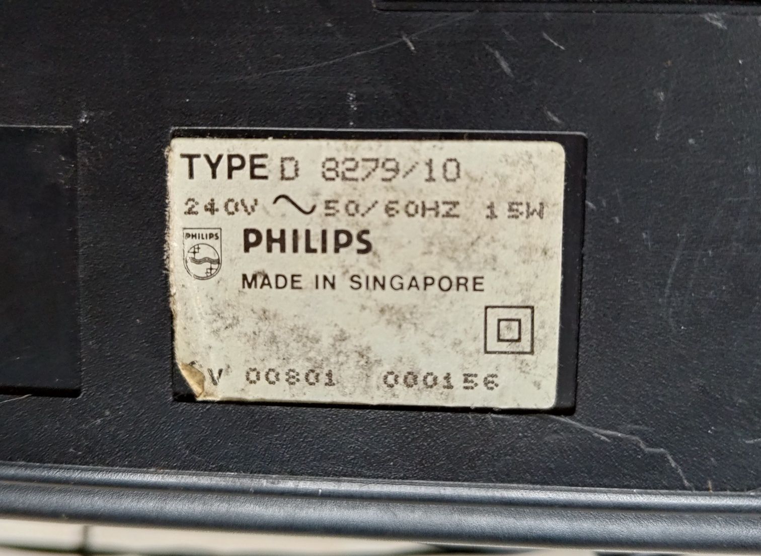 Radiomagnetofon Philips D 8279/10 jamnik dwukasetowiec vintage