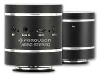 Głośniki przenośne Ferguson Vibro Stereo Bluetooth czarny