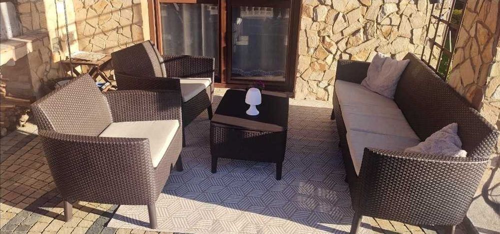 Ogromny Dywan Tarasowy 230cm - MIĘKKI Wodoodporny Na Balkon Kemping