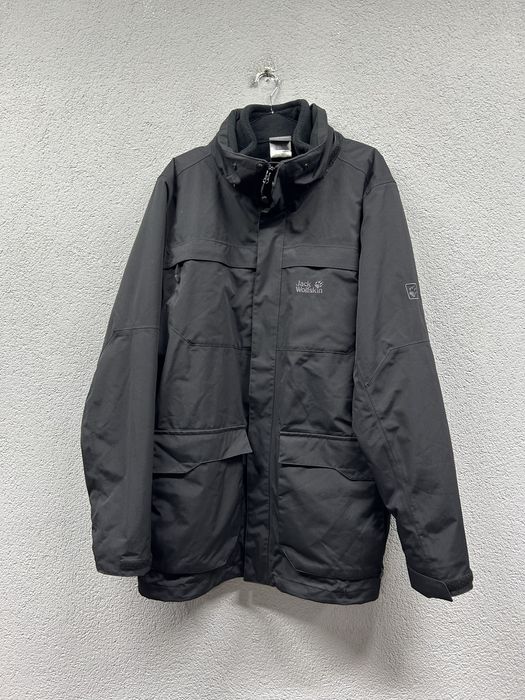 Куртка чоловіча Jack Wolfskin XL з фліскою texapore