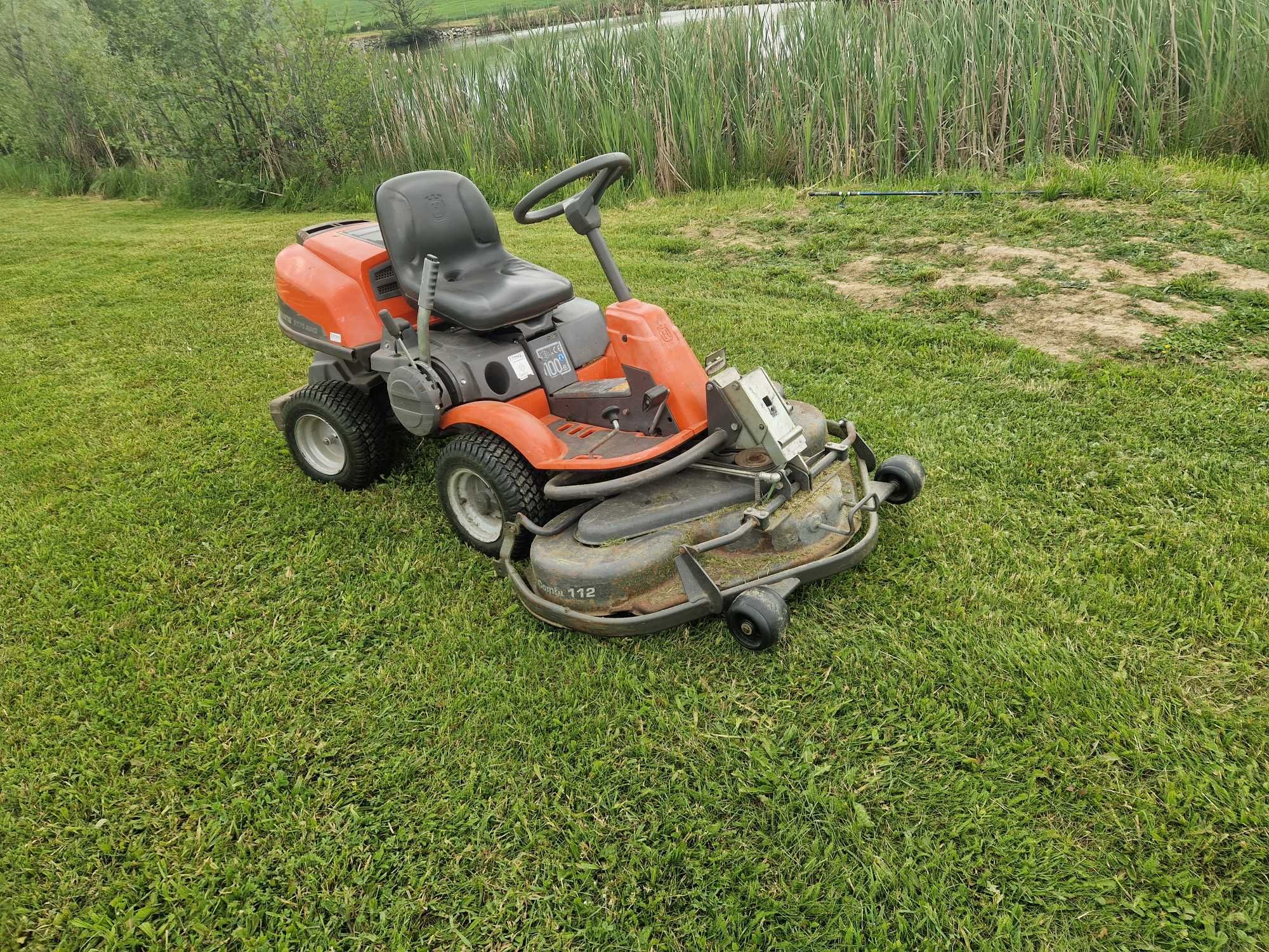 Traktorek kosiarka Husqvarna rider r175 awd 4x4 pompa oleju