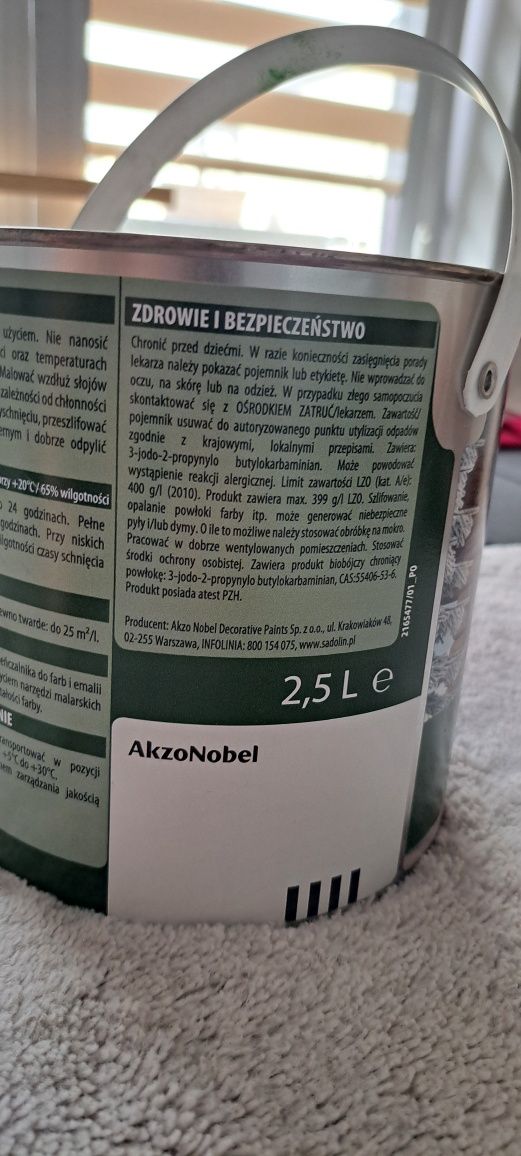 Farba na zewnątrz, kolor Ciemny Orzech