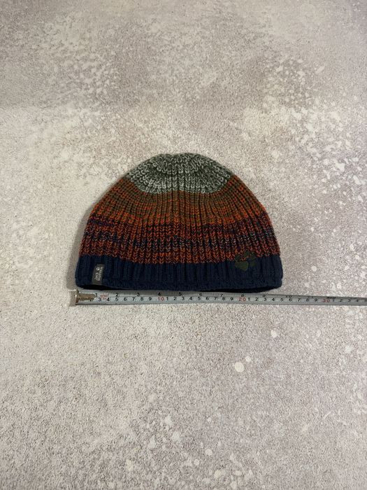 Шапка Jack Wolfskin, червона/жовта