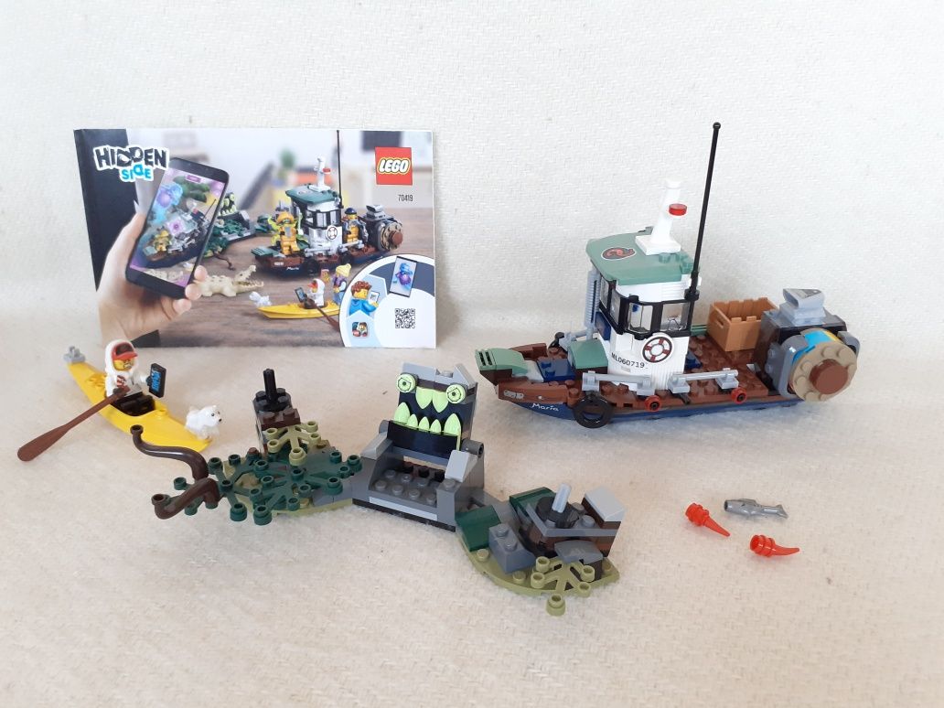 Lego Hidden Side 70419 - Wrak łodzi rybackiej