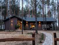 Całoroczny domek na Kaszubach nad jeziorem,prywatna plaża, las