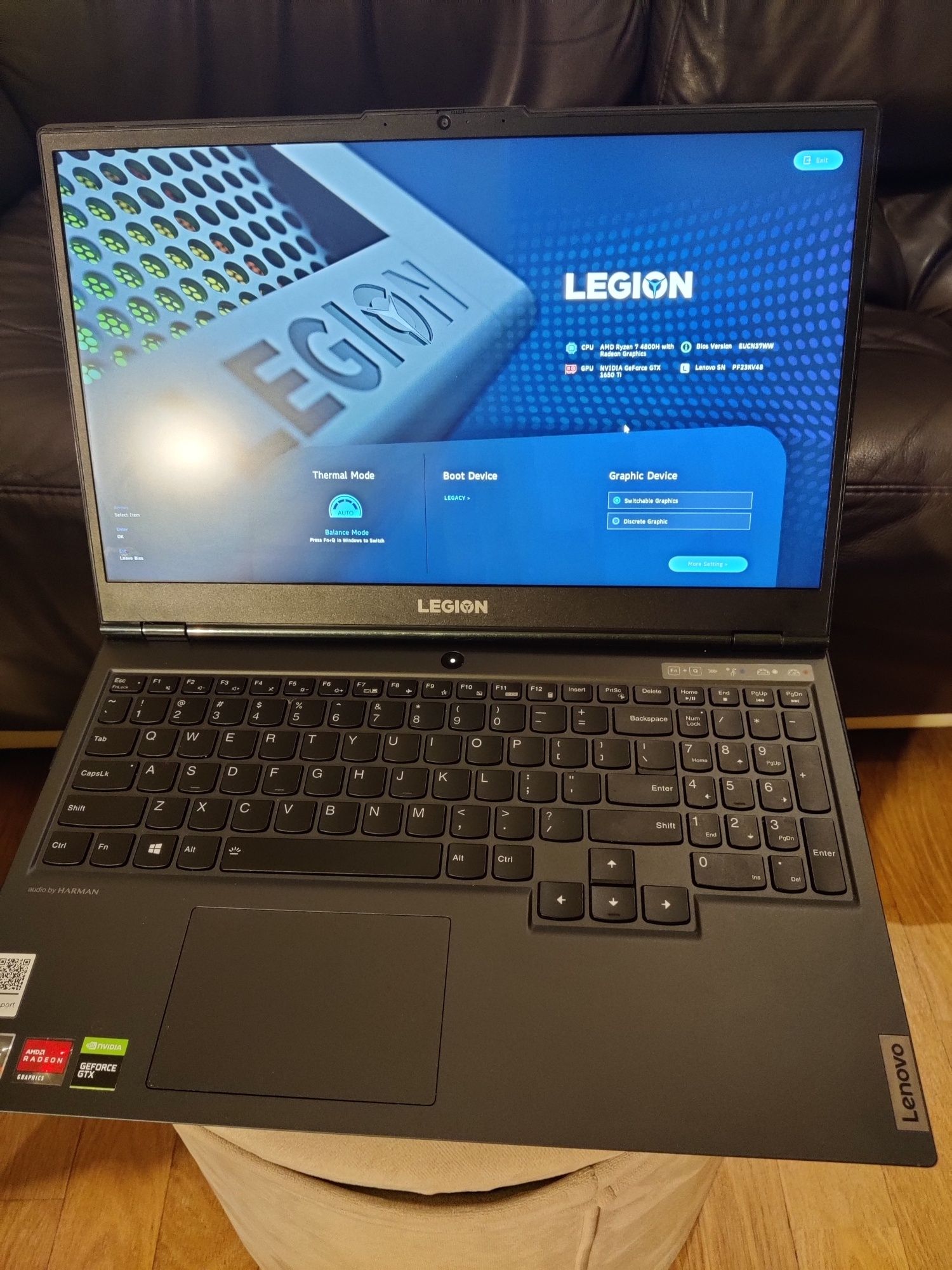 Lenovo Legion 5 15arh05