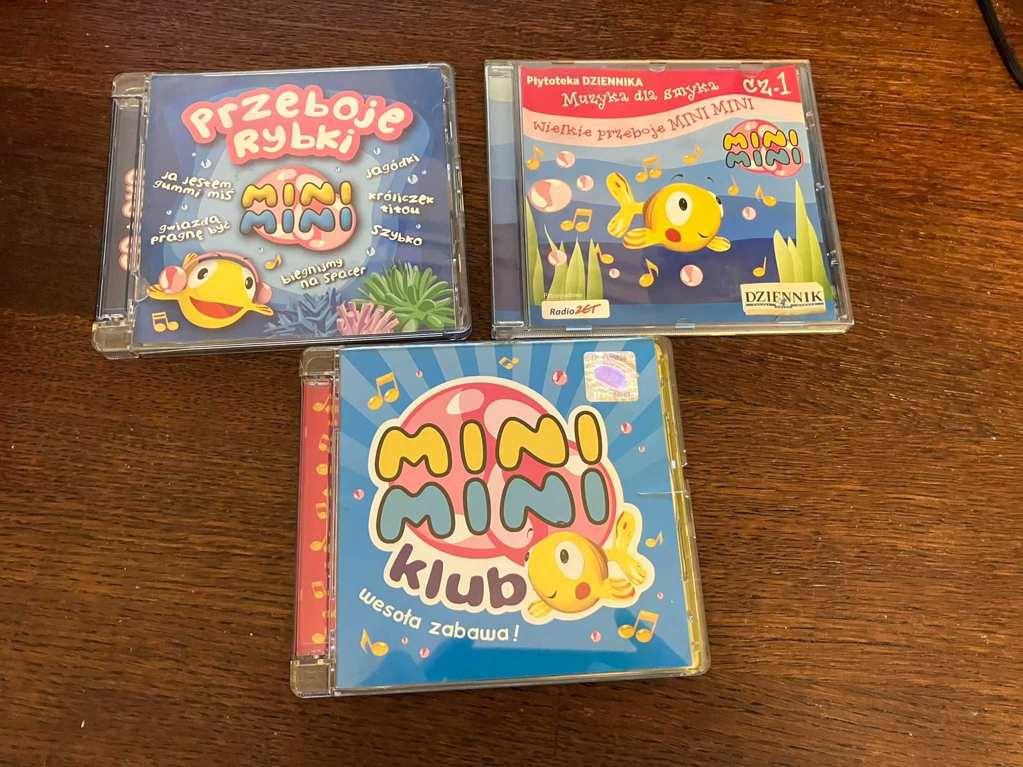 Rybka Mini Mini 3 płyty CD/DVD