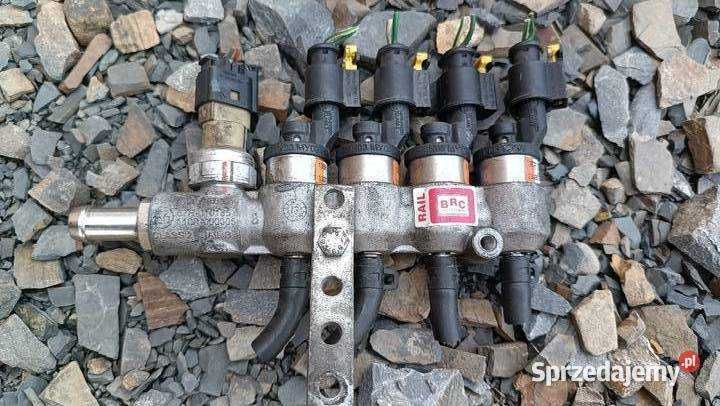 Wtrysk LPG gazu BRC pomarańczowy