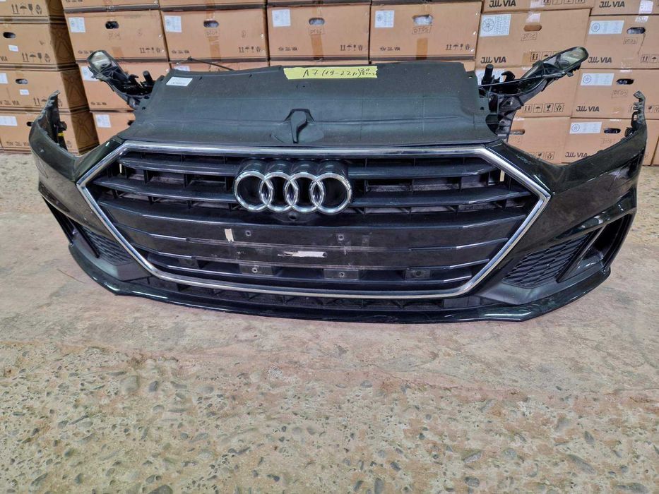 Бампер Радиаторы установ.панель Морда в сбореAUDI A7C8 18-23год.S-Line