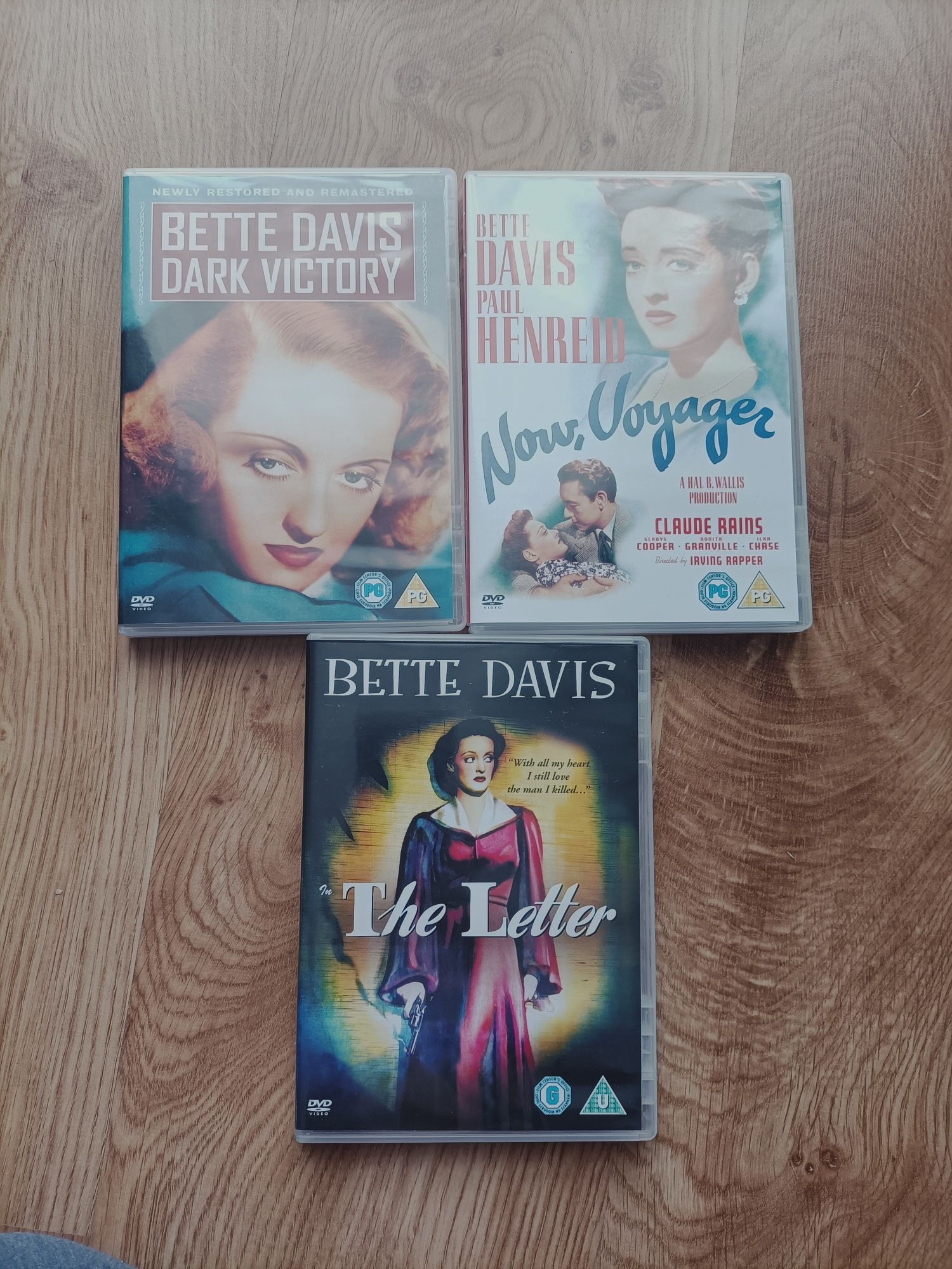 Bette Davis 3 Filmy DVD