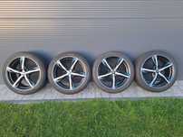 4 Felgi z Oponami 225/45R19 rozstaw,5x112 ET 50,Ronal,BMW X1,
