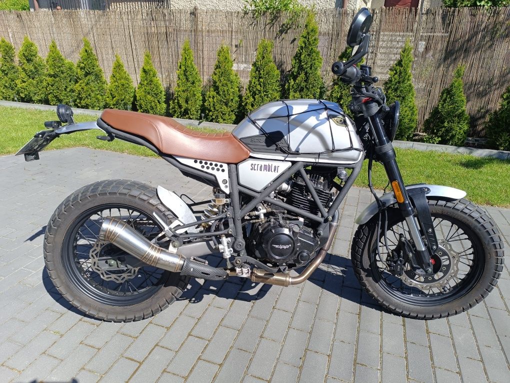 Zipp Scrambler 125 22r 2018km jak nowy gwarancja