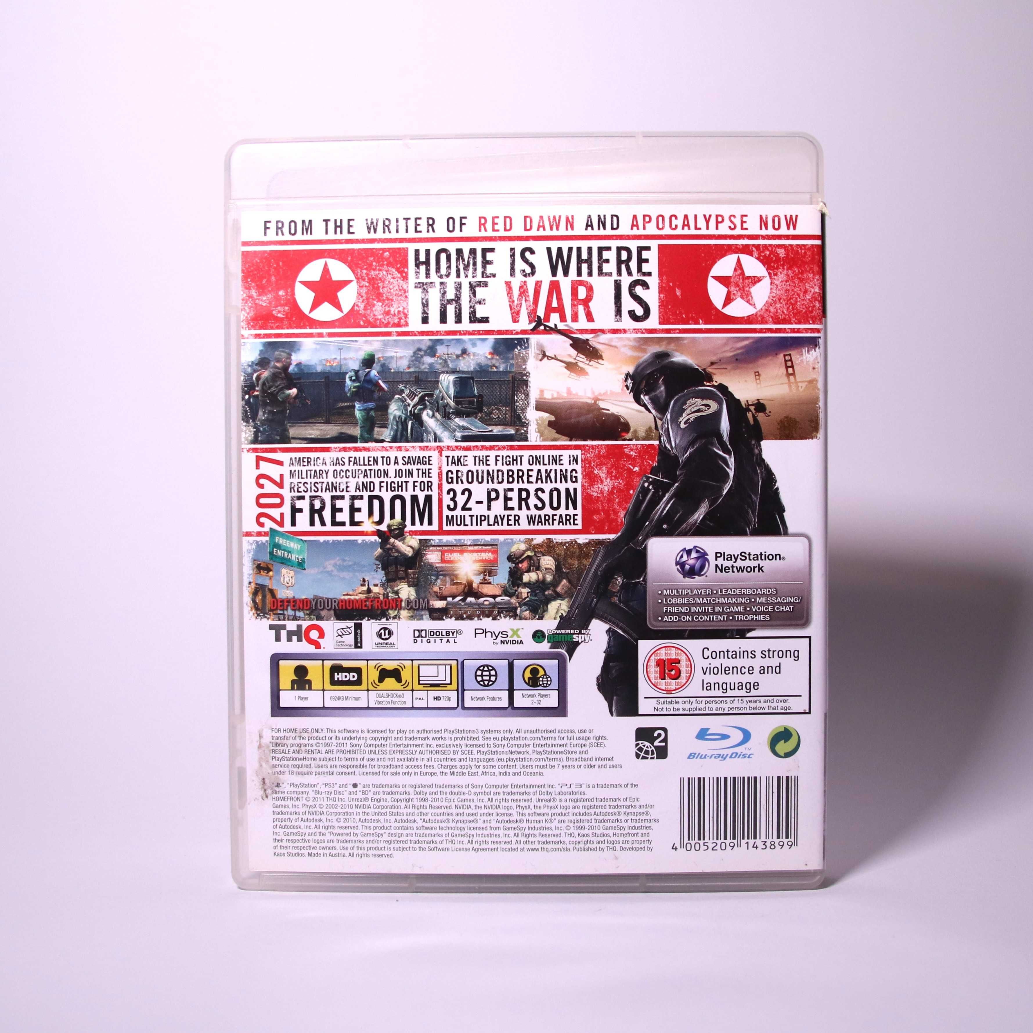 Gra Homefront ps3