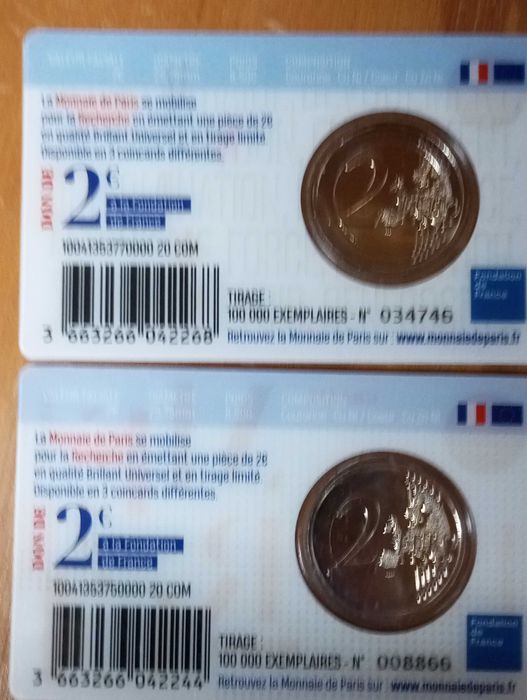 Set França 1 cêntimos a 2€, Coincard 2€ Jogos Olímpicos França, 2024
