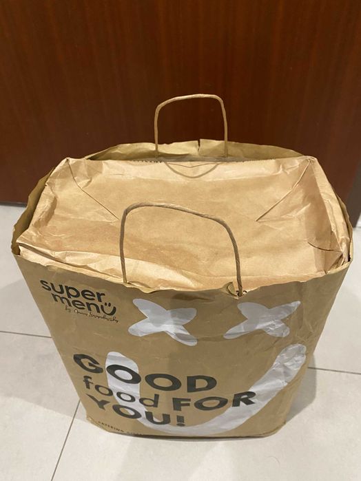 Papierowe torby po cateringu - 50 szt.