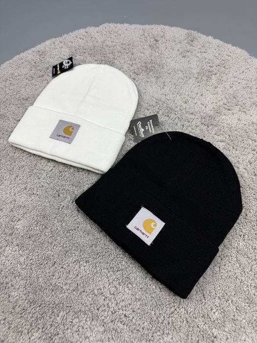 Шапки Carhartt Кархарт чоловічі жіночі пкрилові подвійні