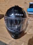 Kask ls2 rozmiar XL bleda przeciw słoneczna + intercom