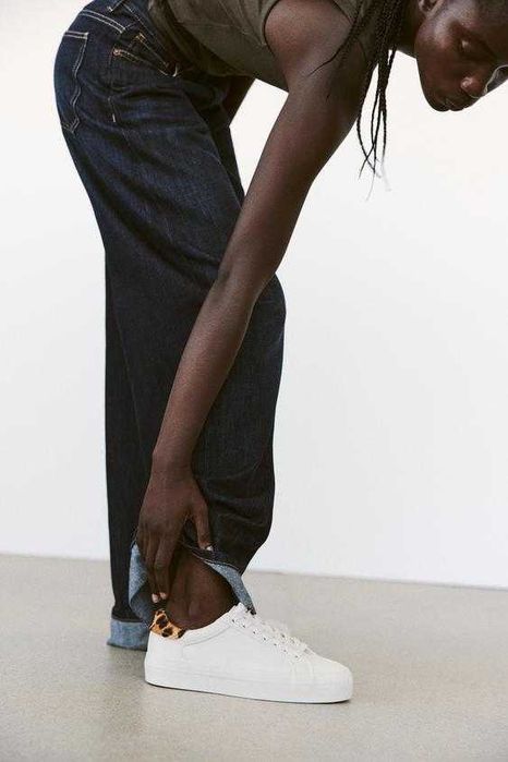 Tenisówki białe ZARA