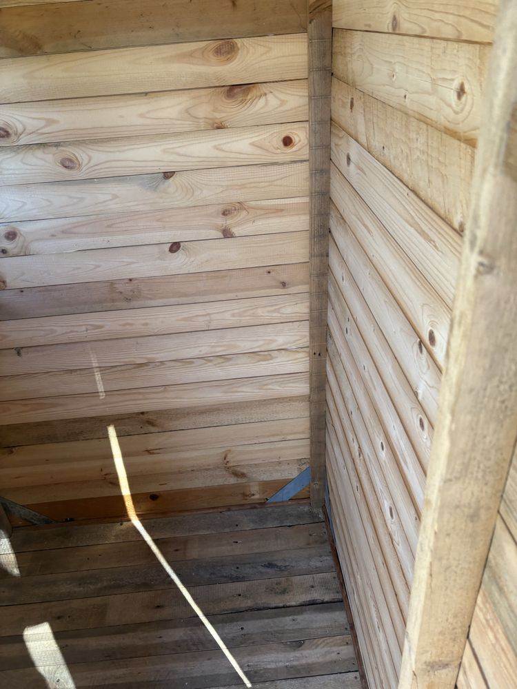 Gołębnik / Klatka dla ptaków – solidna konstrukcja drewniana 2x2x1,2 m
