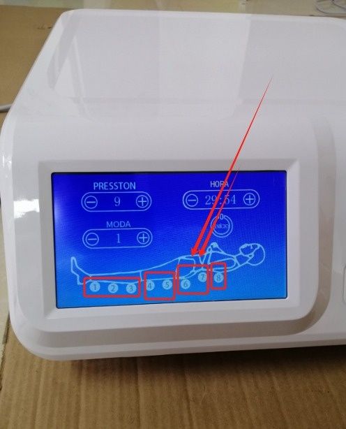 Vendo máquina de pressoterapia nova