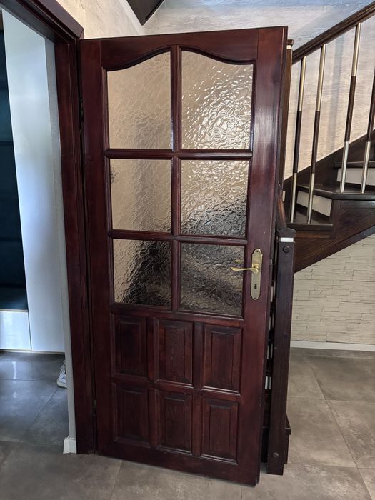 Drzwi drewniane 3 pary