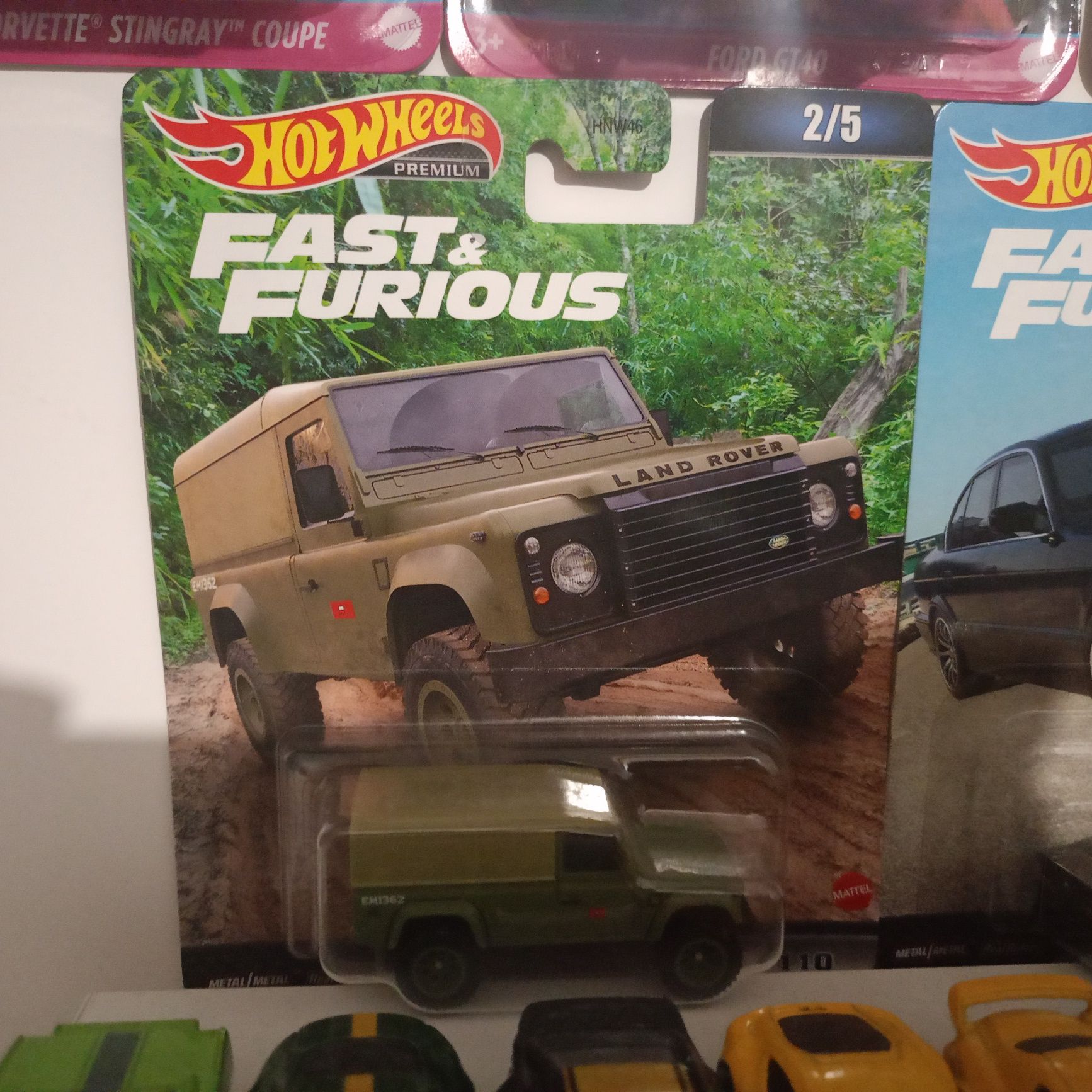 Hotwheels premium Fast and Furious Land Rover Defender