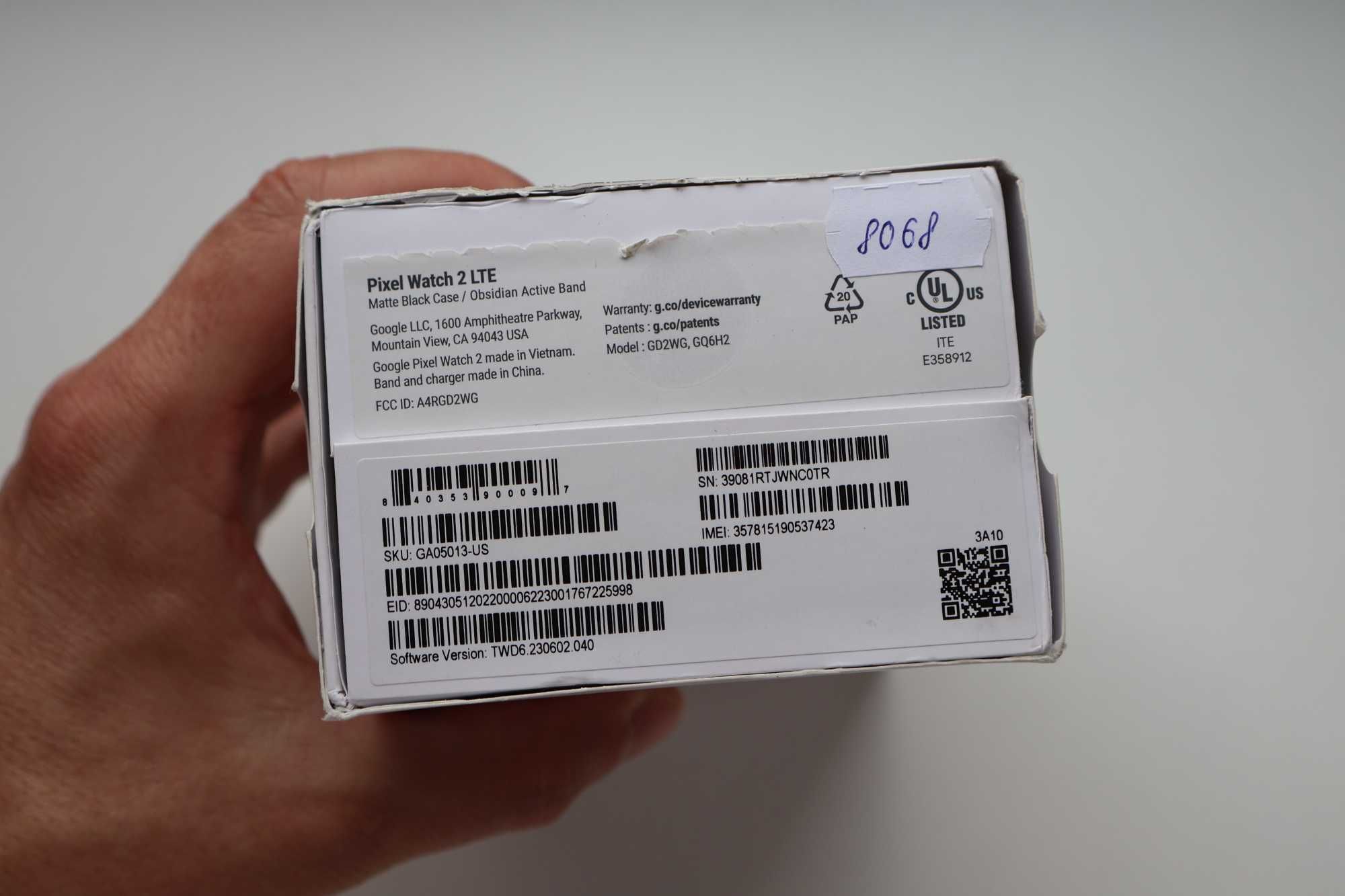 Смарт-годинник Google Pixel Watch 2 LTE Оригінал!