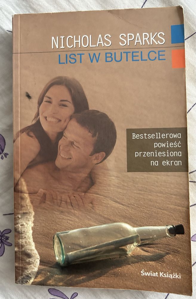 Nicholas Sparks List w butelce