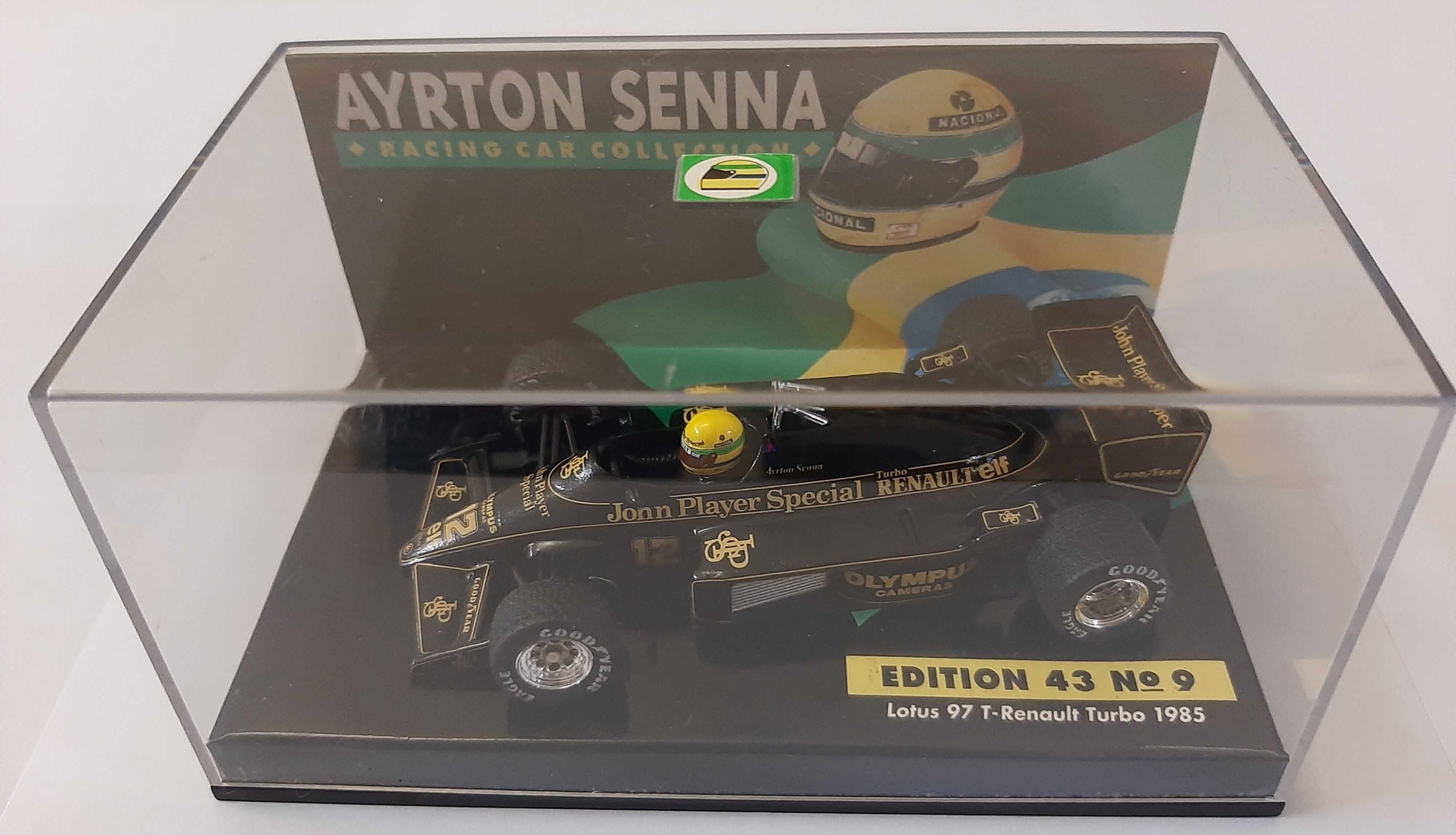 Ayrton Senna F1 Lotus 97 T Renault Turbo 1985 Minichamps