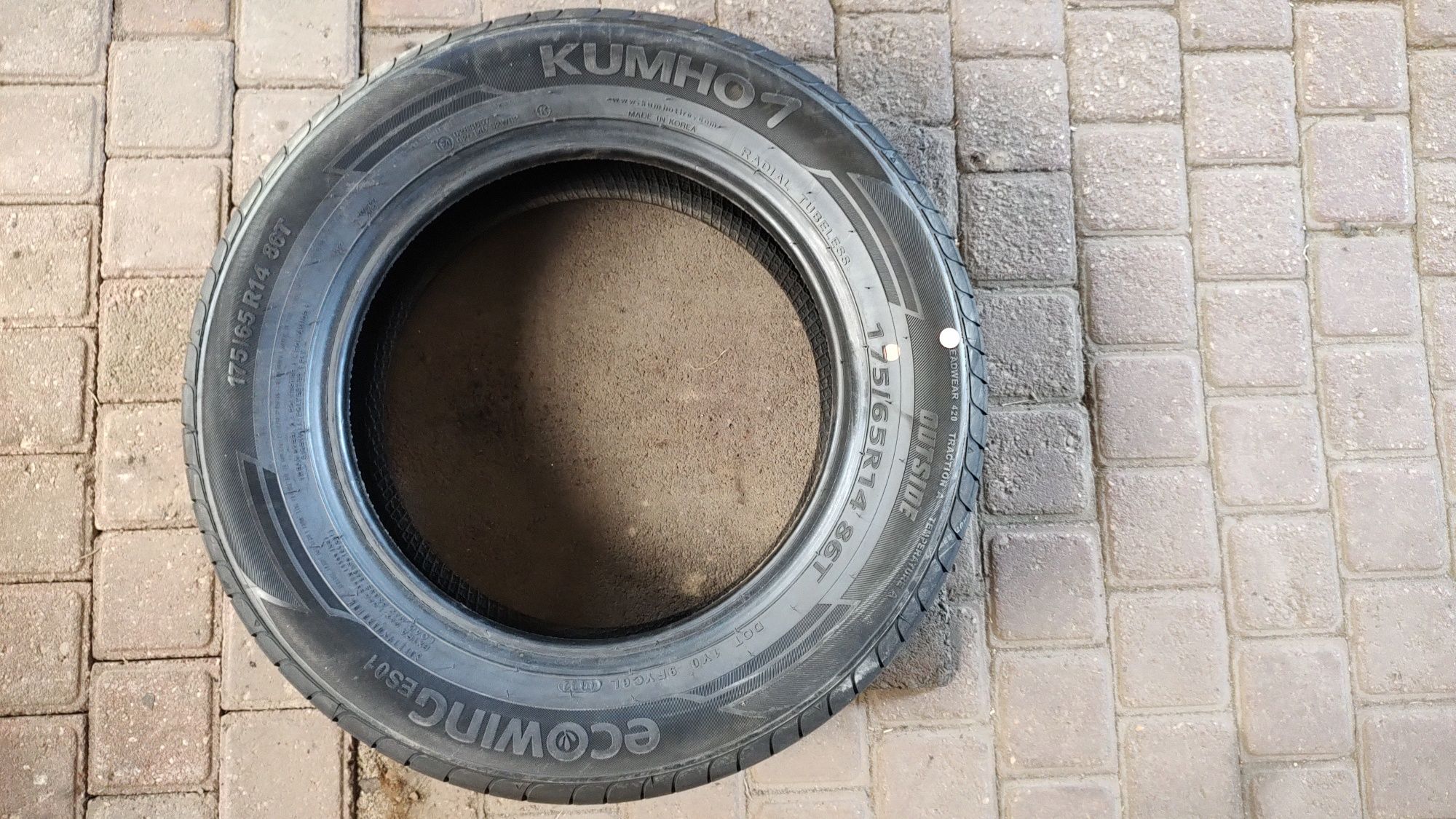 Nowe opony letnie 175/65R14 Kumho 2022