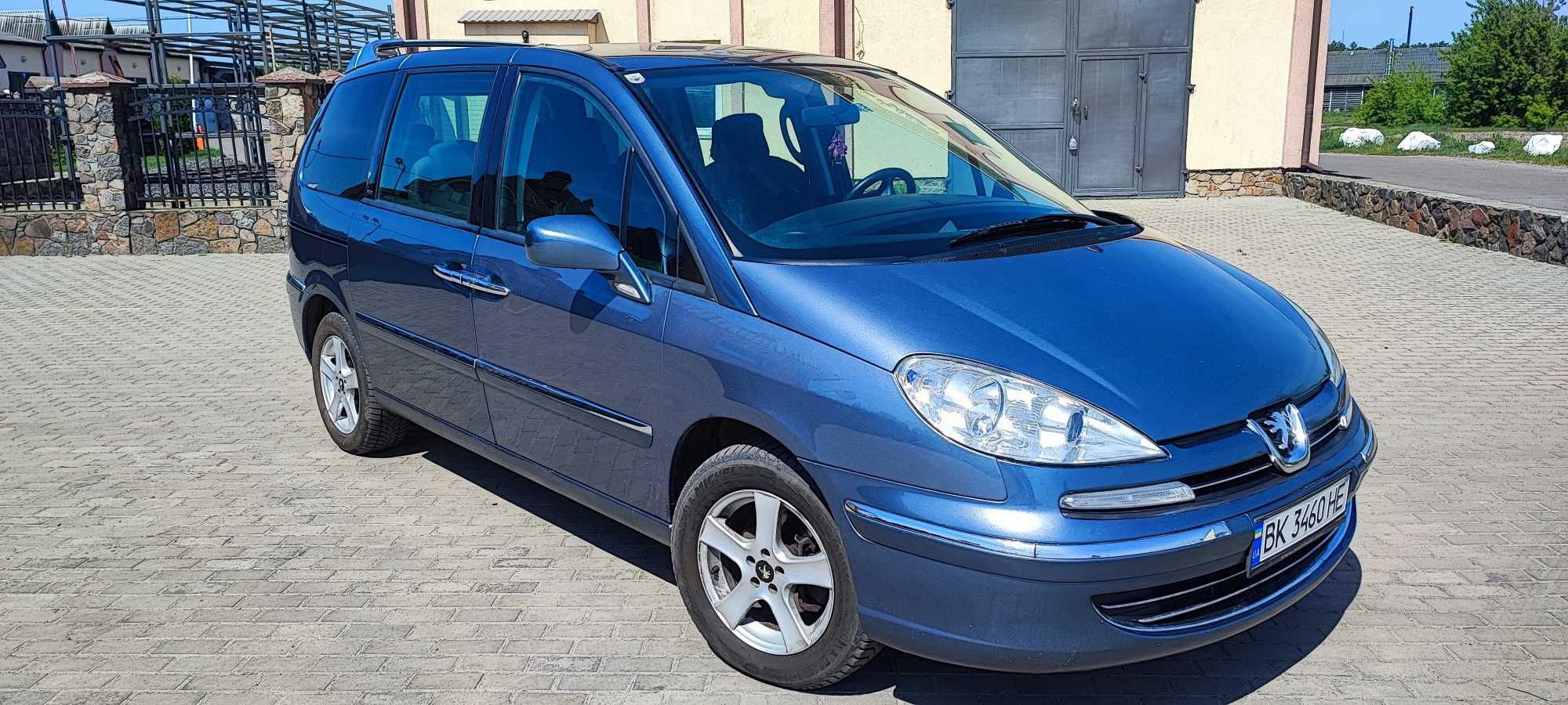 Peugeot 807. 2.0HDI Дизель, 8 місць.