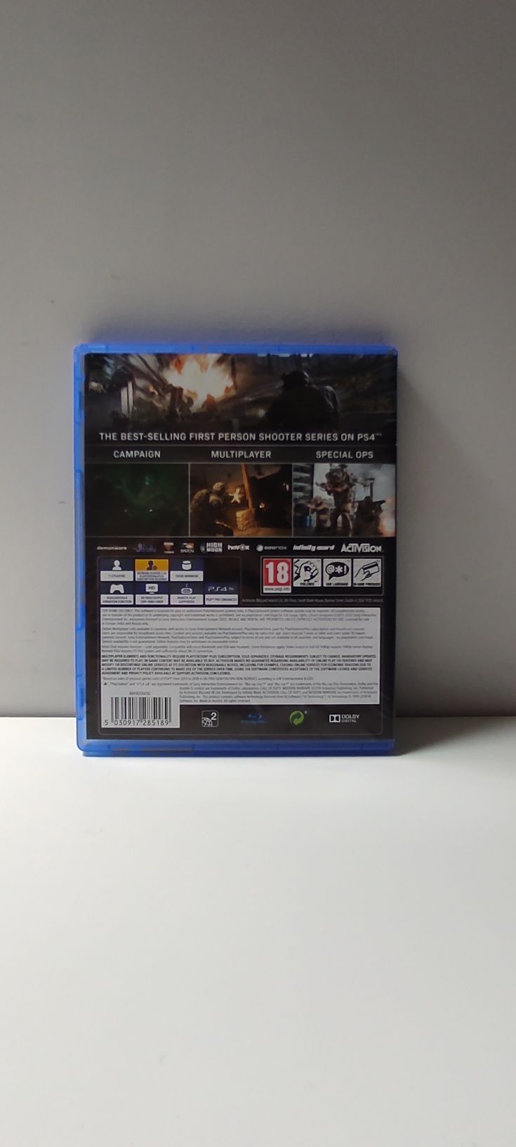 gra call of duty modern warfare na ps4