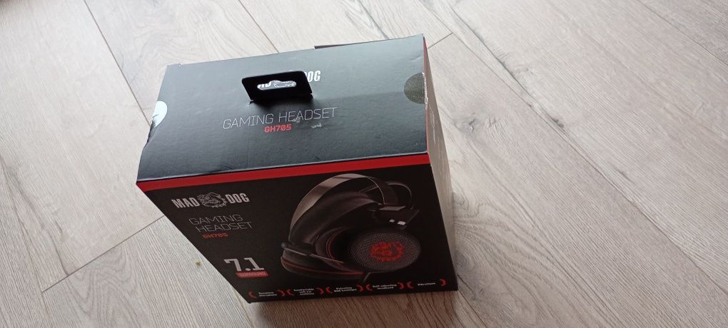 Słuchawki gamingowe MAD DOG GH705 7.1