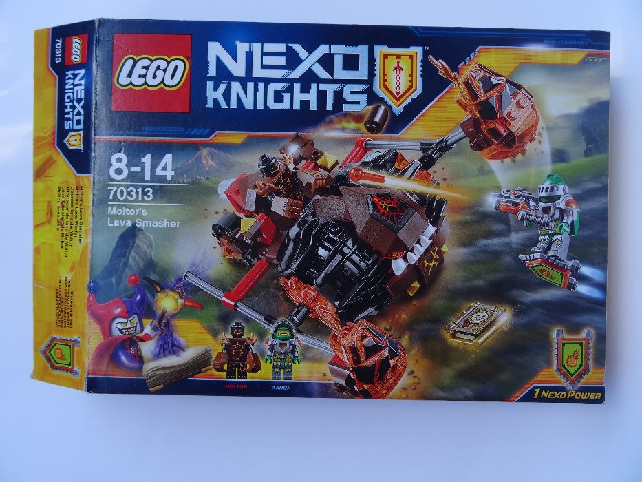 Lego 70313 Nexo Knights Lawowy rozłupywacz Moltora