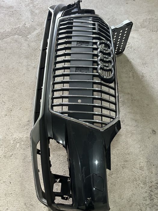 Губа спойлер низ бамперу Audi A4 B9 allroad