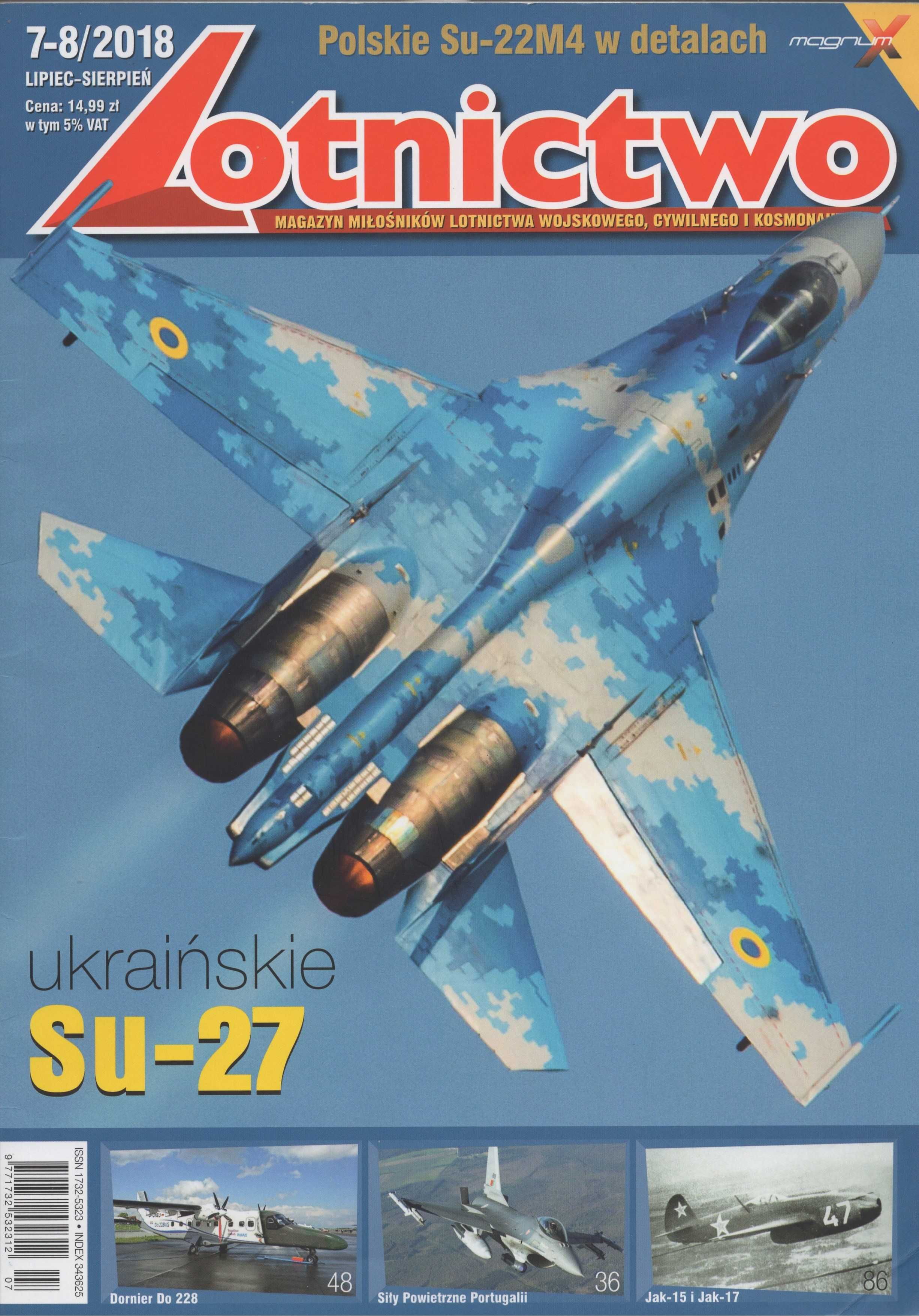 Lotnictwo - numer 7-8 - lipiec-sierpień - 2018 - magazyn - Su-27