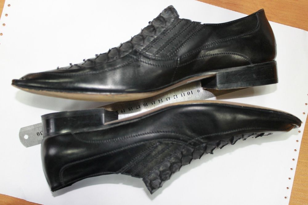 Мужские туфли новые из натуральн. кожи, черные р.41 ТМ GINO ROSSI