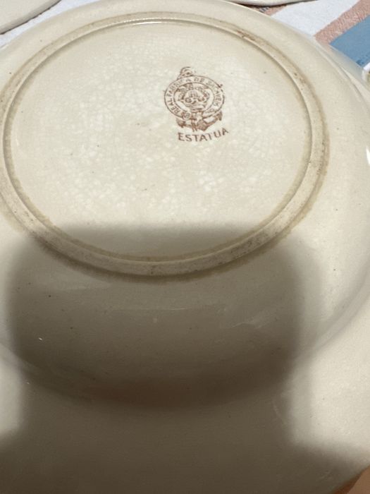 Pratos antigos (fábrica de sacavem, Alcântara, Leiria)