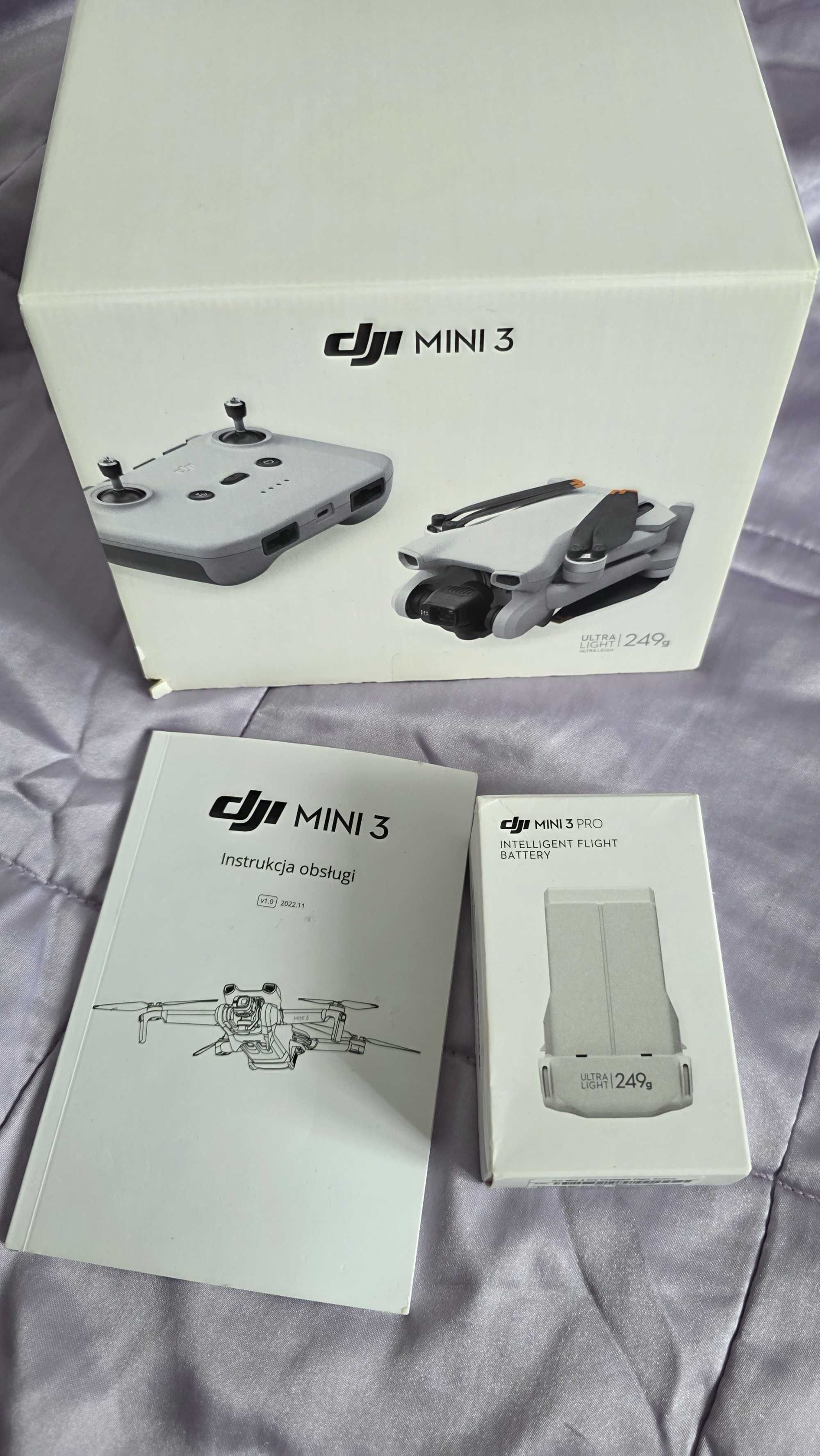 Dron DJI Mini 3 + Dodatki