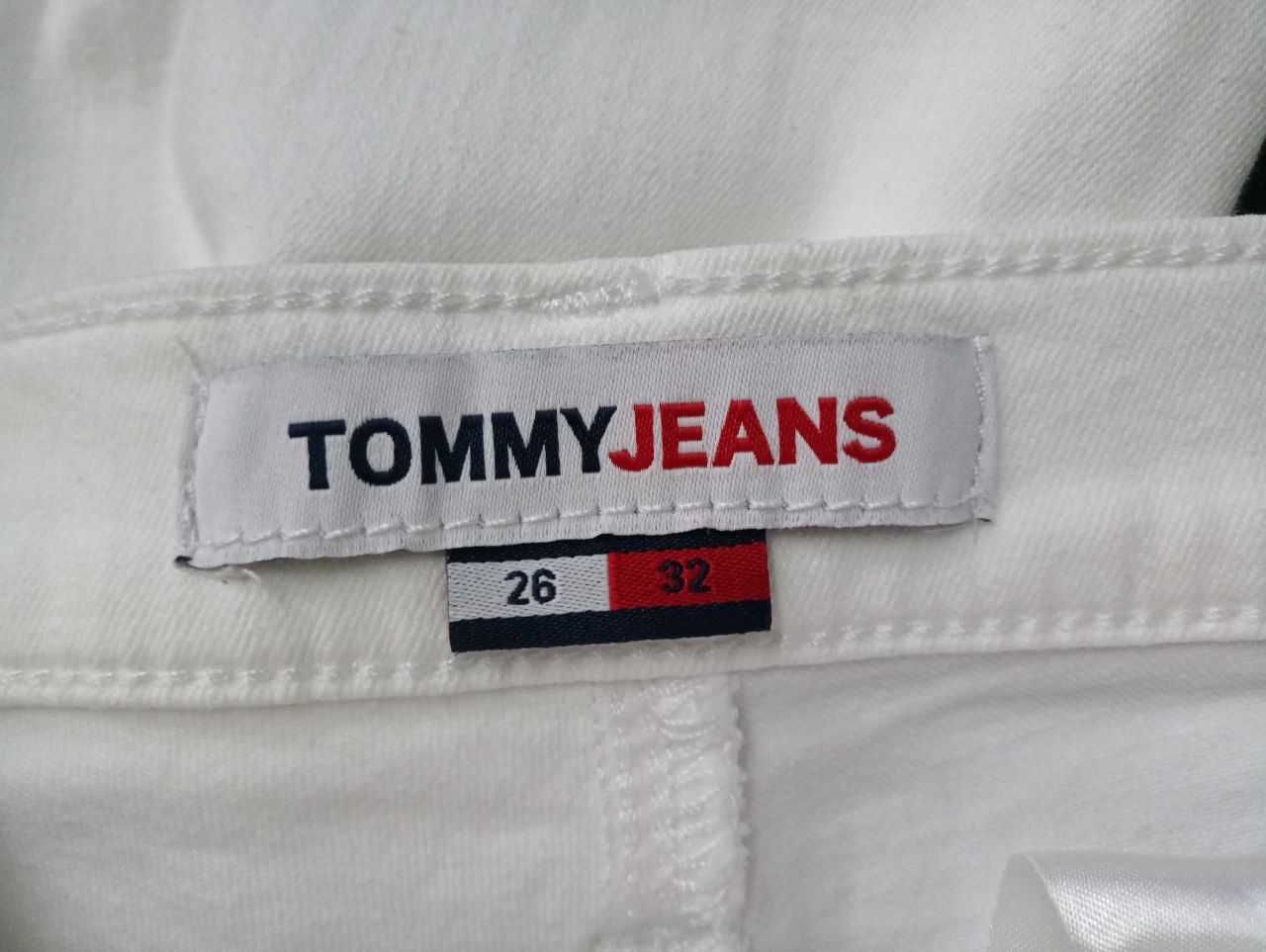 Женские белые джинсы скинни Tommy Hilfiger Sylvia Skinny Оригинал