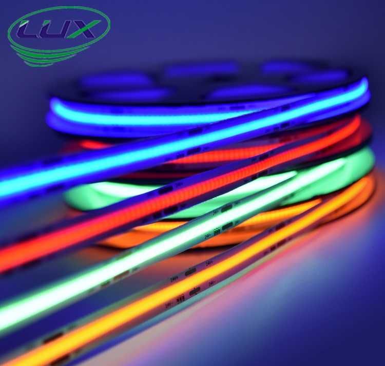 Світлодіодна стрічка COB 320 LED 12V IP20 біла, червона, синя, зелена