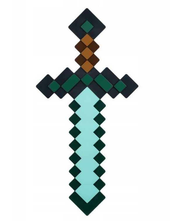 Lampka diamentowy miecz Minecraft 40cm młodzieżowa gamingowa