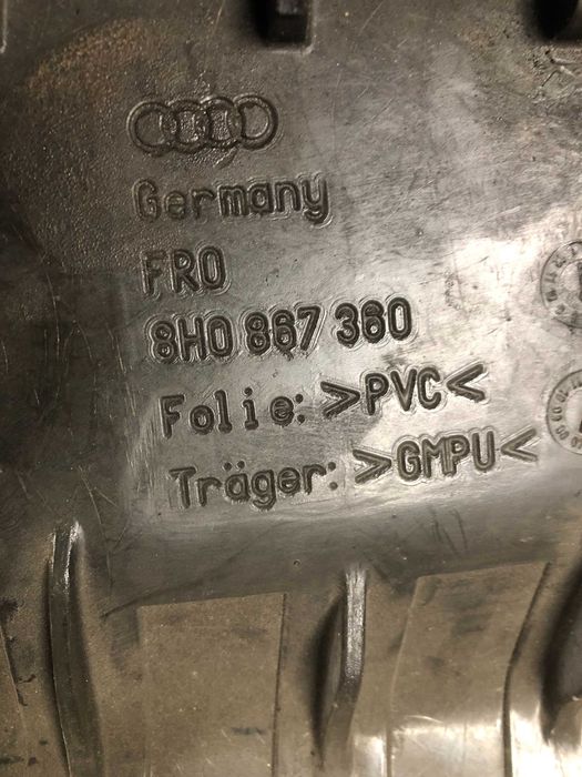 Listwa podsufitka Audi A4 B6 B7 Cabrio