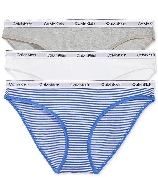 Calvin Klein . Набор трусиков 3 шт хлопок р М плюс еще одни в подарок