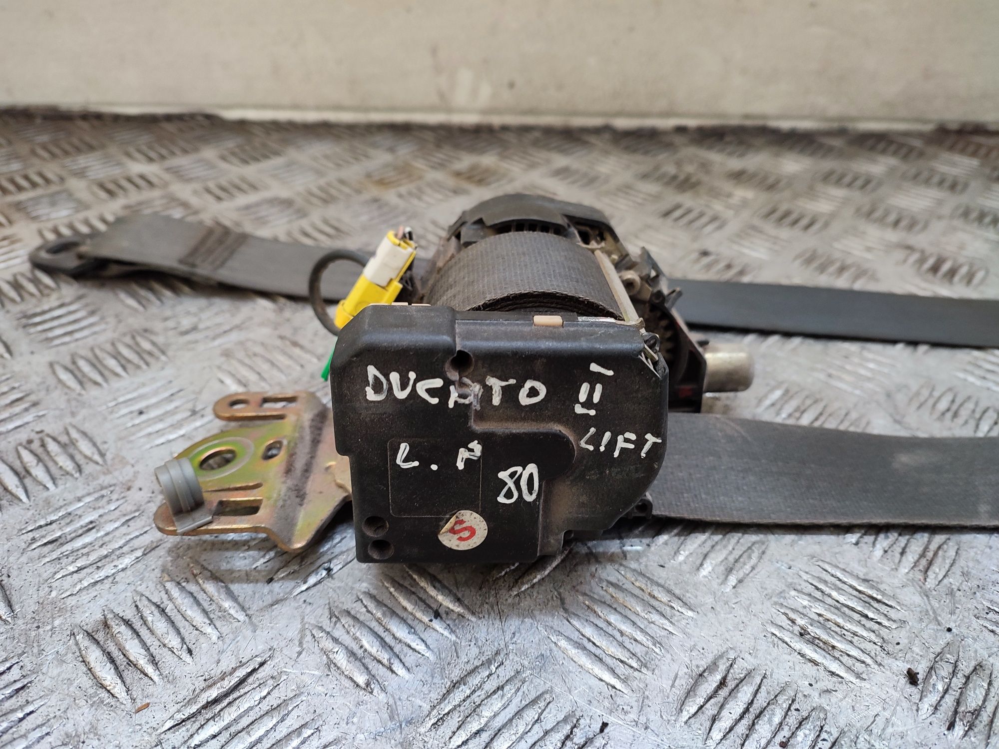 Fiat Ducato II lift 02-06r pas bezpieczeństwa bezwładnościowy lewy