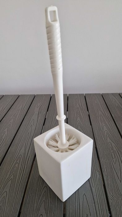 Conjunto piaçaba branco de cerâmica